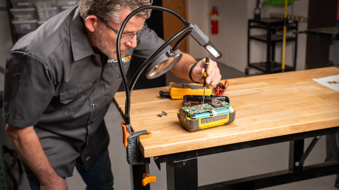 Revolutionizing Workspace Efficiency with the <br>IQ Connect™ – Clamp Mount-Work IQ Tools