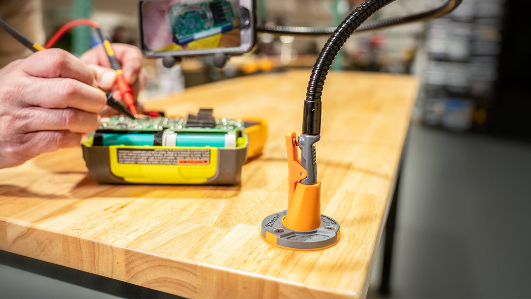 Mastering Workspace Efficiency:<br>The Revolutionary <br>IQ Connect™ – Bench Mount-Work IQ Tools