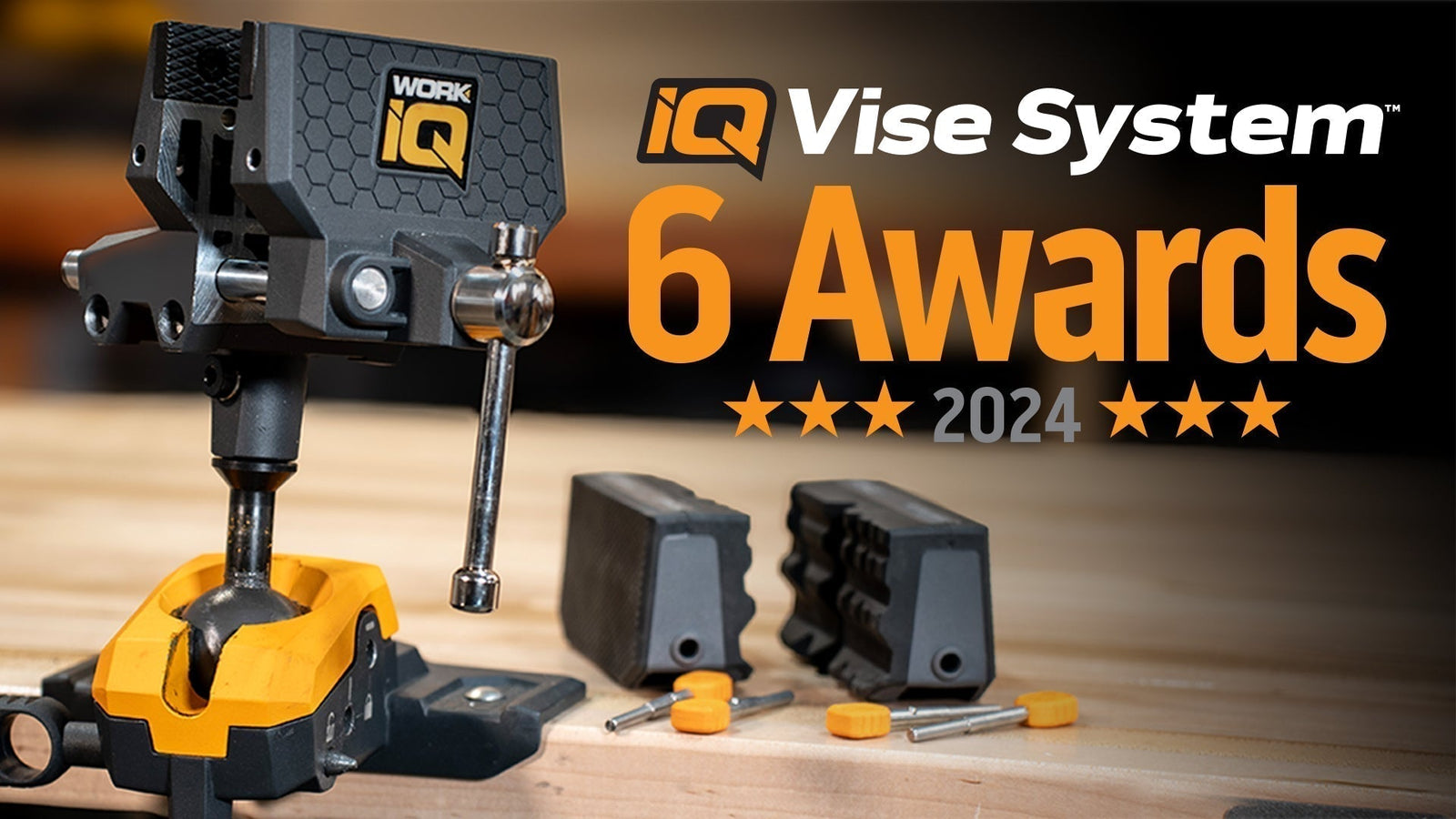 Work IQ Vise System Dominates 2024 Hardware Industry Awards with 6 Major Wins