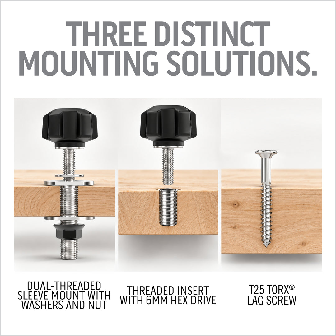 Quick-Detach Mount Hardware for IQ Vise™